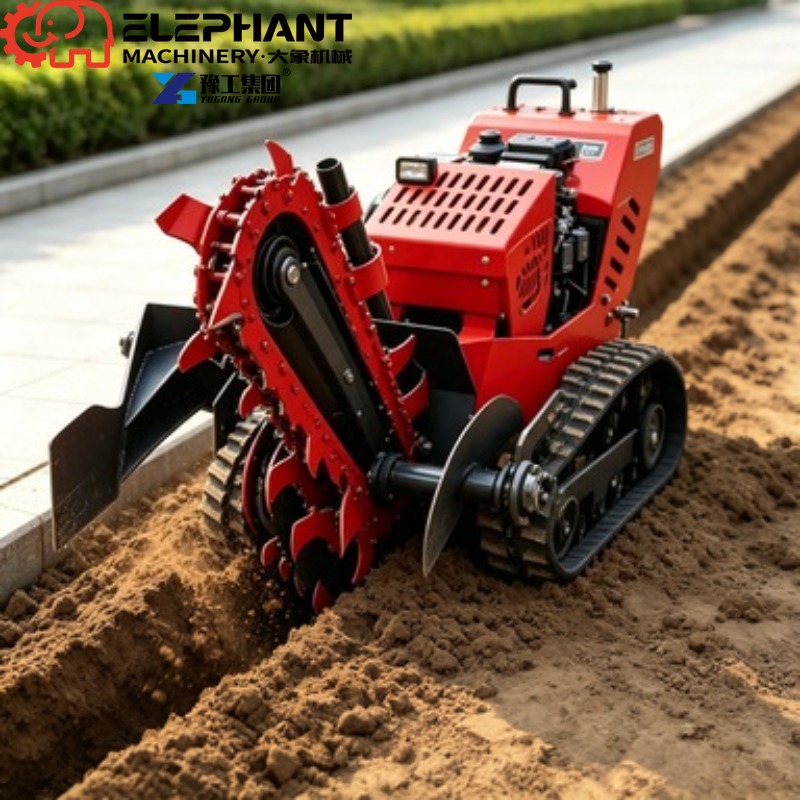 Heavy Equipment Trencher - Geavanceerde graafmachine, mini zware landbouwgraafmachine, landbouwgraafapparatuur