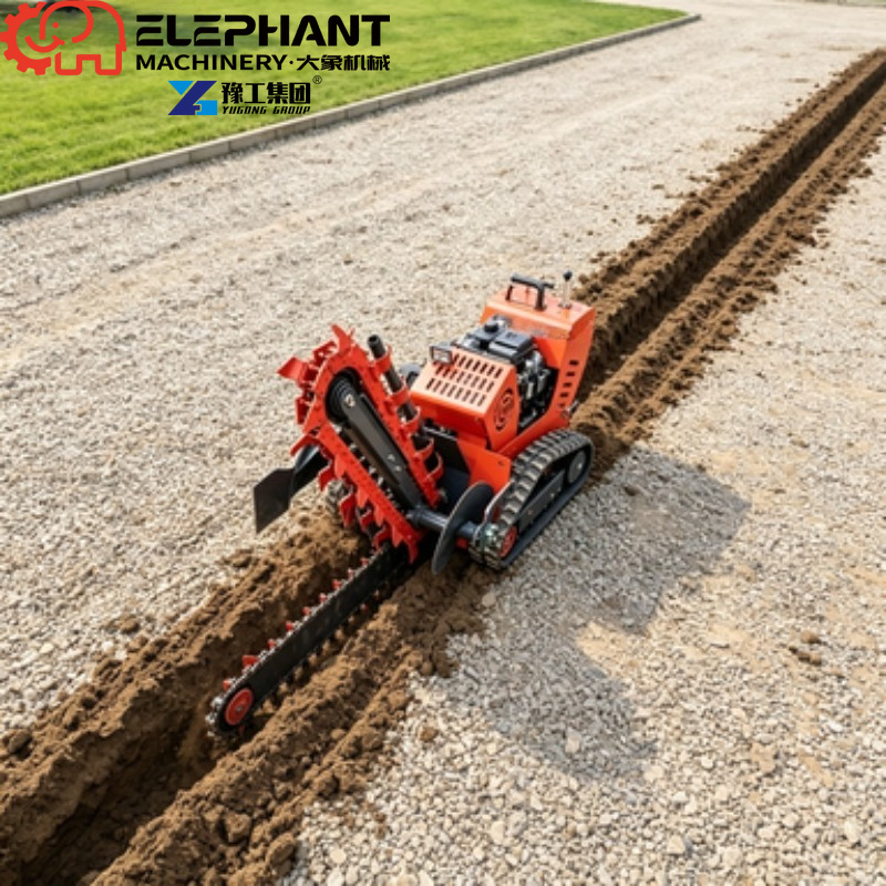 Heavy Equipment Trencher - Geavanceerde graafmachine, mini-graafmachine voor landbouwgrond, zware