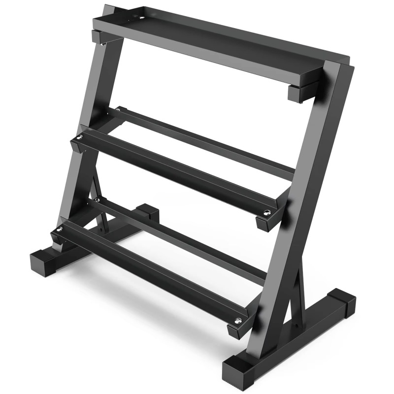 Heavy Equipment Usa - 3-laags Dumbbell Opbergrek 8 paar 10