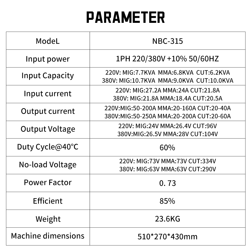 220/380V Zware Lasser CO2 Gasl - Welding Heavy Equipment recensie en prijs