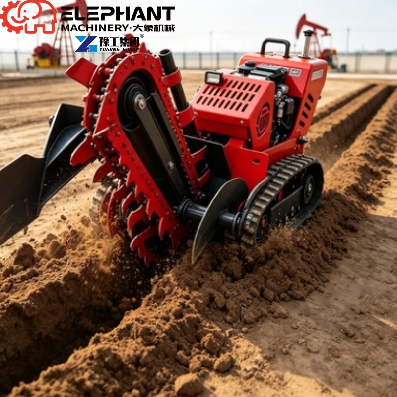 Geavanceerde graafmachine, min - Heavy Equipment Trencher recensie en prijs