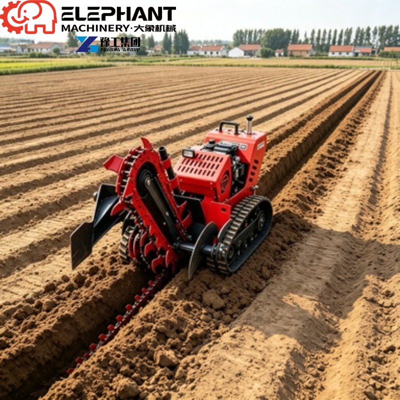 Geavanceerde graafmachine, min - Heavy Equipment Trencher recensie en prijs