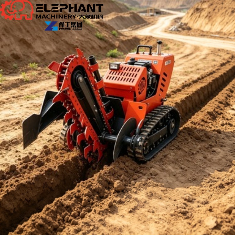 Geavanceerde graafmachine, min - Heavy Equipment Trencher recensie en prijs