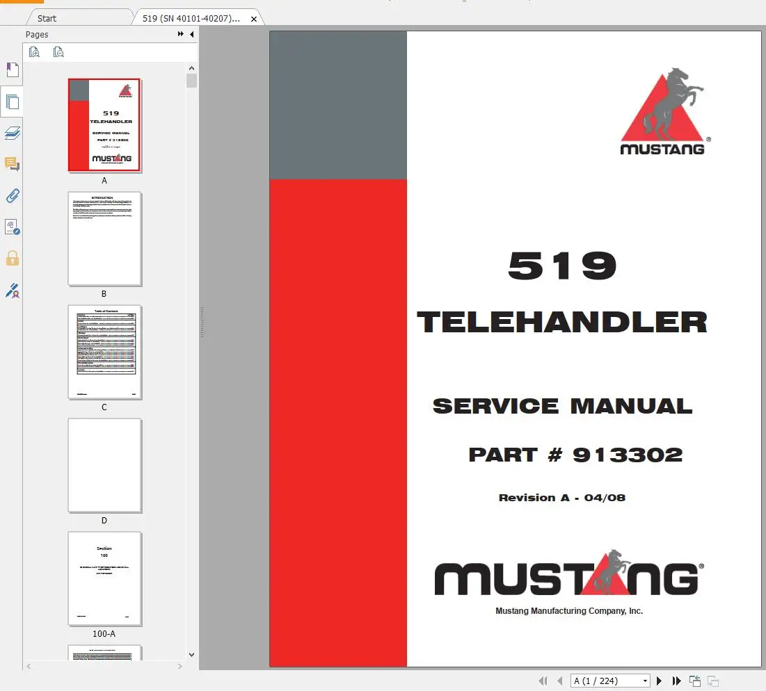 AutoDVD Mustang Machinery Heav - Heavy Equipment Usa recensie en prijs