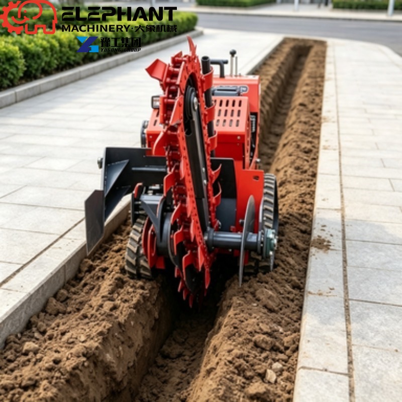 Geavanceerde graafmachine, min - Heavy Equipment Trencher recensie en prijs
