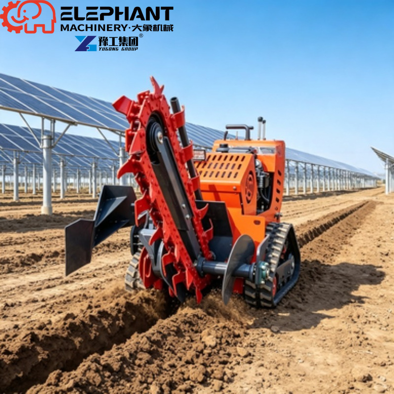 Geavanceerde graafmachine, min - Heavy Equipment Trencher recensie en prijs