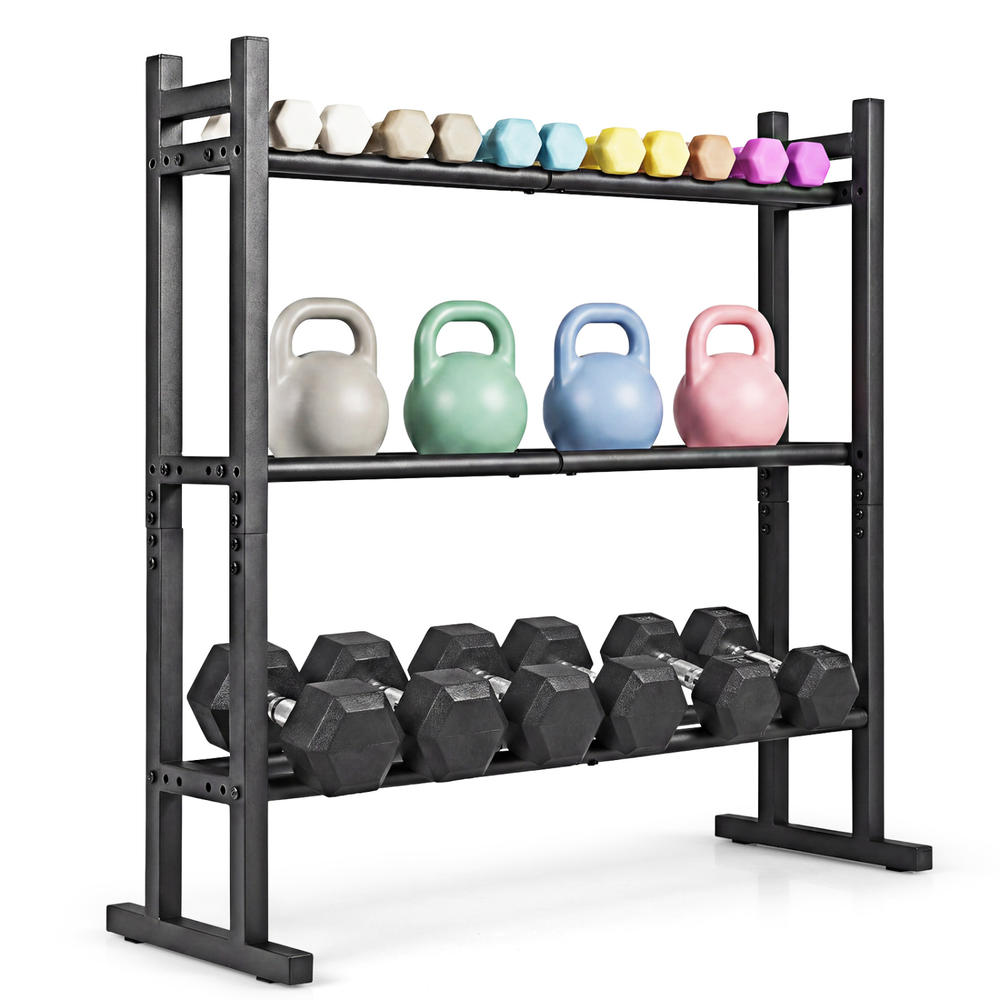 Zware 3-laags dumbbellrek, poe - Heavy Equipment Usa recensie en prijs