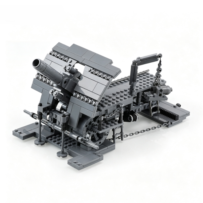 Zware belegeringsmortier model - Heavy Equipment Battery recensie en prijs