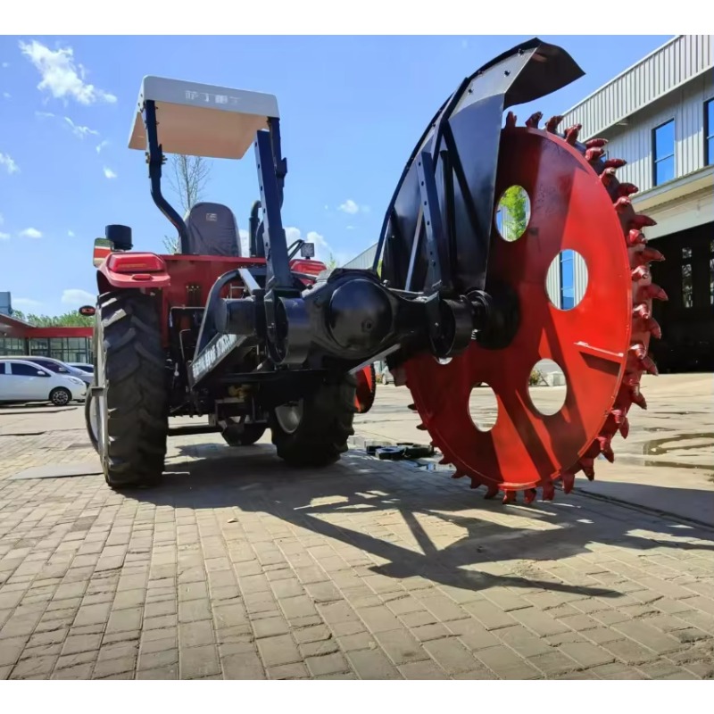 PTO-aangedreven schijfgraaftre - Heavy Equipment Trencher recensie en prijs