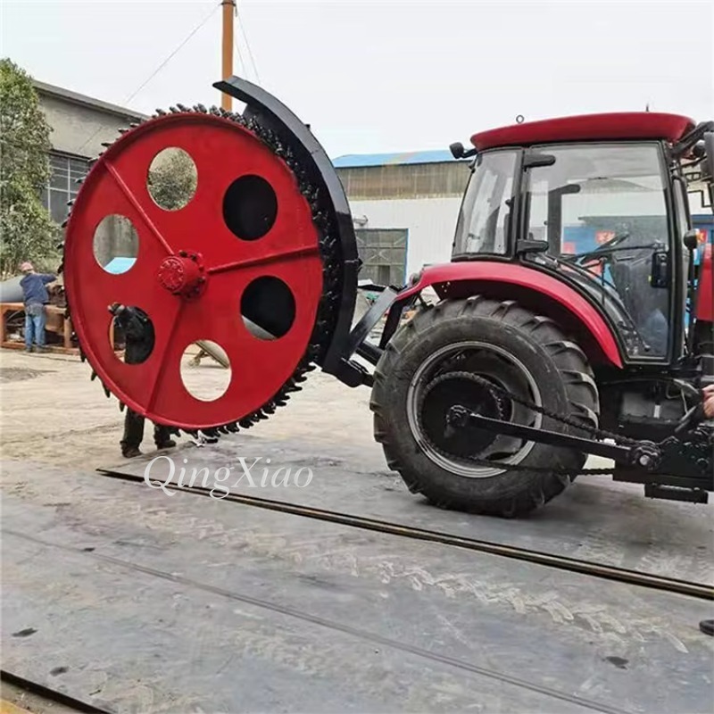 PTO-aangedreven schijfgraaftre - Heavy Equipment Trencher recensie en prijs