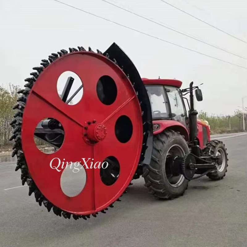 PTO-aangedreven schijfgraaftre - Heavy Equipment Trencher recensie en prijs